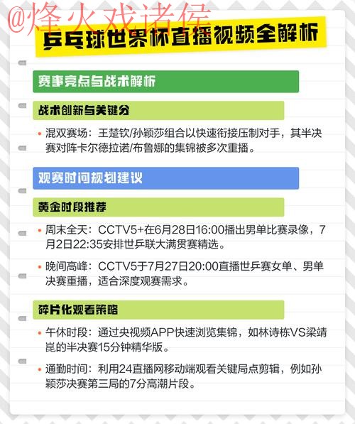 世界杯高清直播入口最新链接发布
